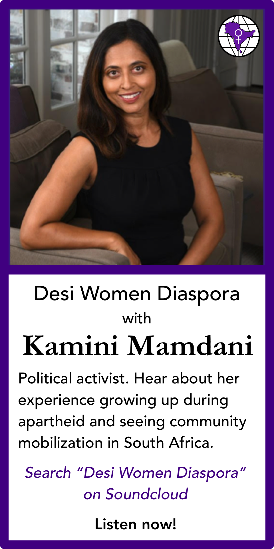 Kamini Mamdani card