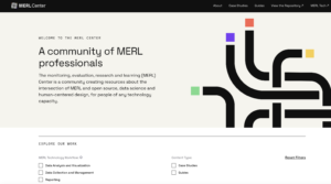 MERL Center homepage